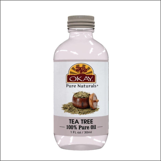 Natural Organic Pure Tea Tree by Okay- 1oz - True Elegance Beauty Supply