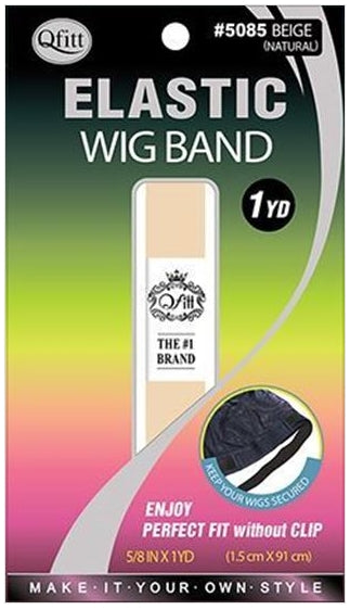 Slim Elastic Wig Band -5/8 x 1yd