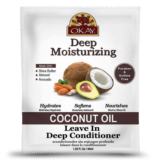 Coconut Deep Moisturizing Leave In Conditioner 1.5 oz - True Elegance Beauty Supply