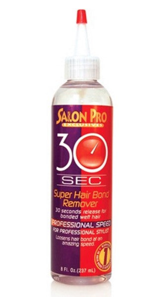 Salon Pro 30 SEC Hair Bond Glue Remover (4oz)