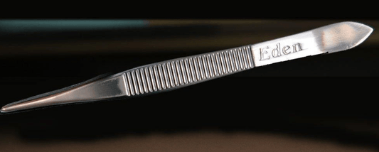 Pointed Tip Tweezer- Stainless Steel - True Elegance Beauty Supply