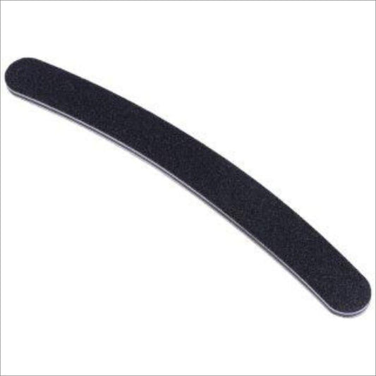 Curved Emory Board Nail File (100/180 grit) -Includes 2 files - True Elegance Beauty Supply