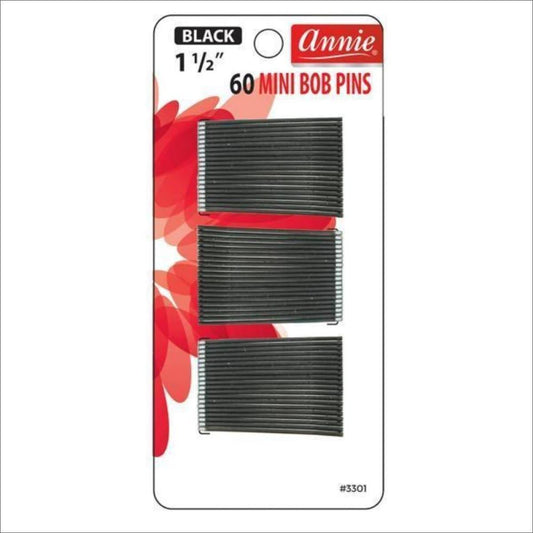 60 Crimped Bobby Pins by Annie - True Elegance Beauty Supply