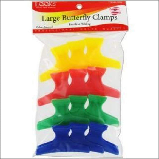 Butterfly Clamp Clips- Large or Small size available - True Elegance Beauty Supply