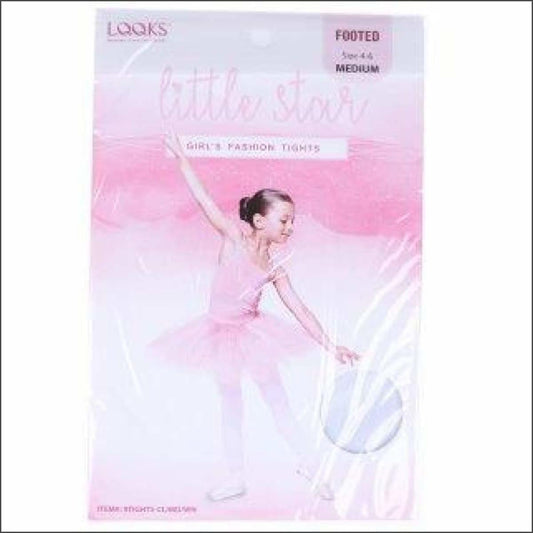 Girls Fashion Footed Tights for ballet and dance - True Elegance Beauty Supply