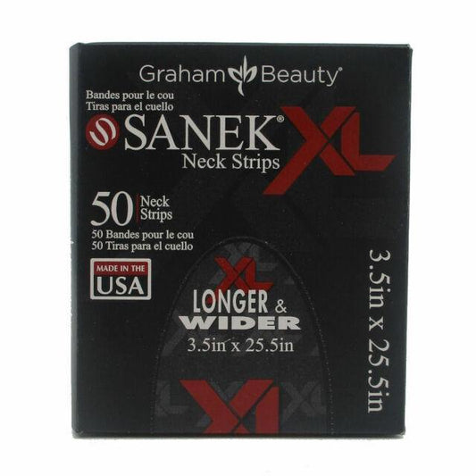 XL Neck Strips Graham Beauty Sanek - 50 STRIPS - True Elegance Beauty Supply