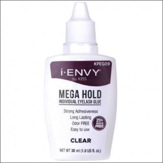 Individual Eyelash Glue iEnvy Mega Hold 1 oz size - True Elegance Beauty Supply