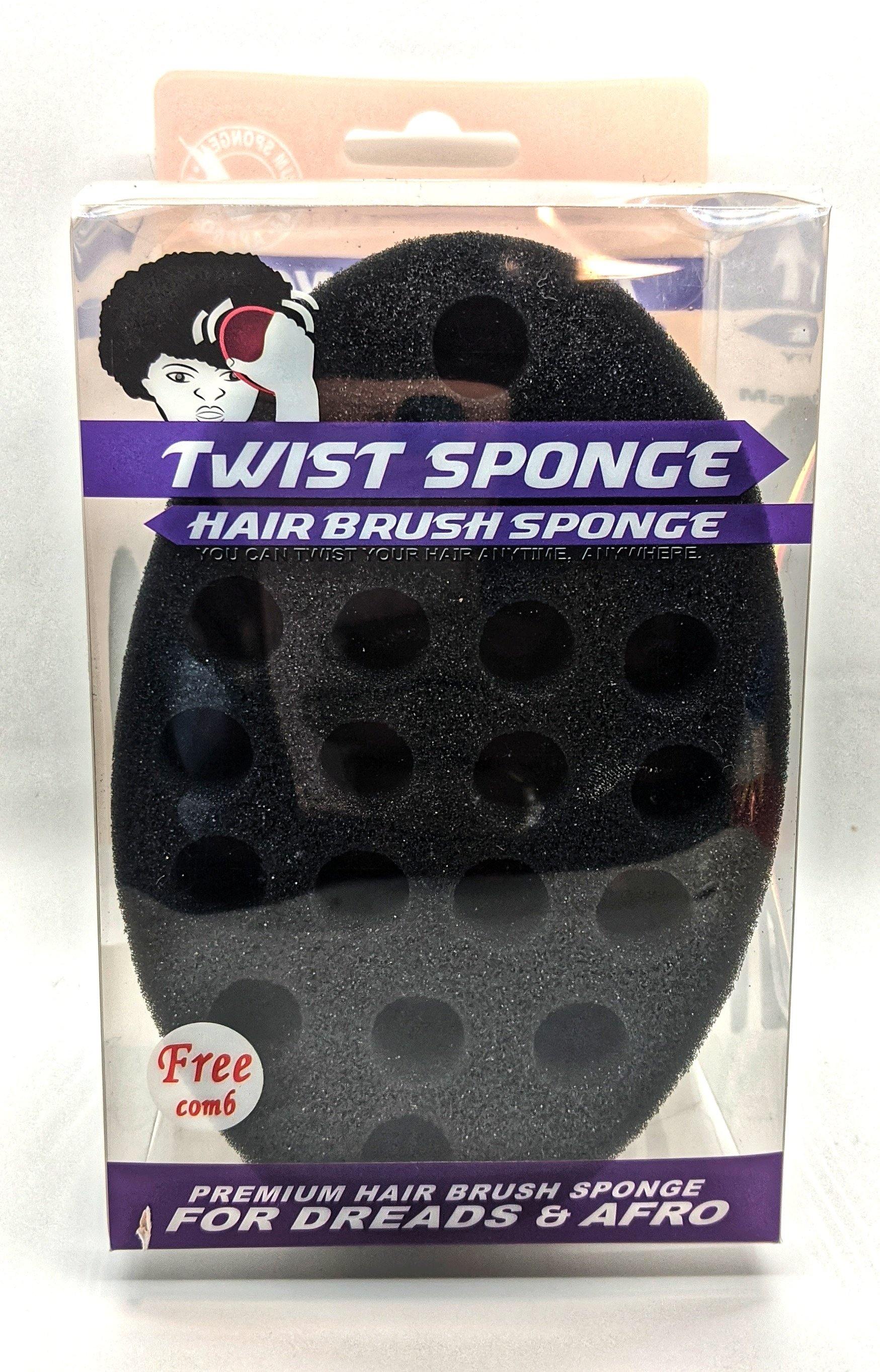 Hair Twist Sponge for creating twists (afros and naturally kinky curly hair )- 2 Size Options - True Elegance Beauty Supply