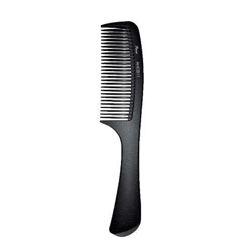 Pincaat Heat Resistant Professional Carbon Comb - Large Handle Fine Tooth - True Elegance Beauty Supply