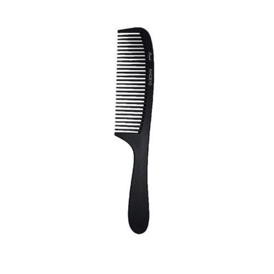 Pincaat Heat Resistant Professional Carbon Comb - Small Handle Fine Tooth - True Elegance Beauty Supply
