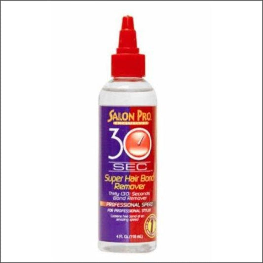 Salon Pro 30 SEC Hair Bond Glue Remover (4oz) Hair Glue Remover Salon Pro
