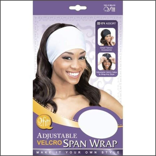 Spandex Wrap Band Scarf with velcro closure - True Elegance Beauty Supply