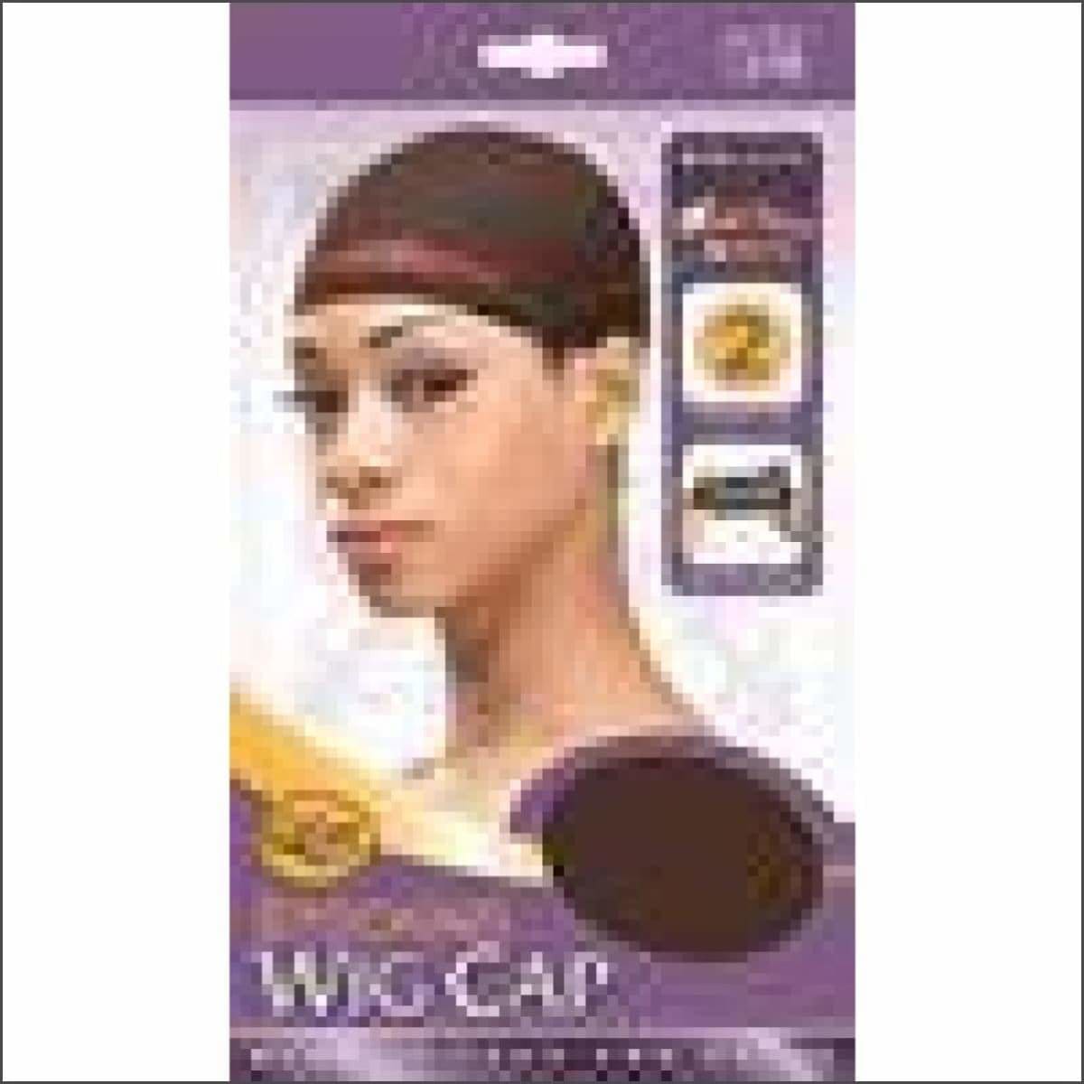 Stocking Wig Cap- 2 pc per pack Styling Lqqks Dark Brown 