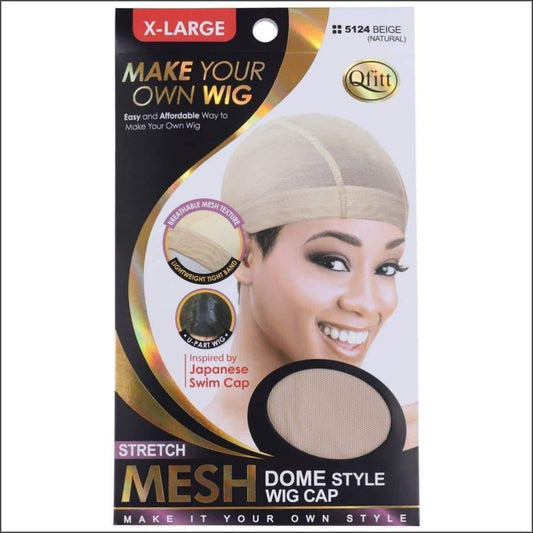 Stretch Mesh Dome Style Wig Cap XL or Standard Size - True Elegance Beauty Supply