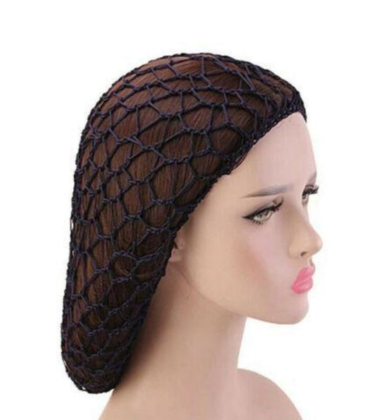 Thick Crochet Hair Net- Regular or Jumbo size Hair Net Lqqks Regular(10") 